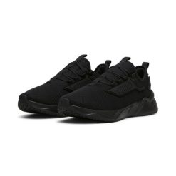 Buty do biegania unisex Retaliate 3 PUMA. Czarne buty sportowe męskie Puma, bez wzorów, bez zapięcia, do biegania. W wyprzedaży za 164.00 zł.