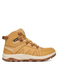 Salomon Trekkingi Outchill Thinsulate™ Climasalomon™ Waterproof L47328200 Brązowy. Brązowe obuwie trekkingowe damskie Salomon, z nubiku, bez zapięcia. Za 579.99 zł.