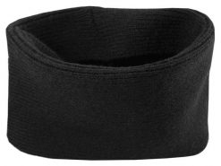Komin Czarny, Wąski, Przylegający, Ciepły, Zimowy -Pako Jeans. Czarne szaliki męskie Pako Jeans, bez wzorów, z jeansu. Za 49.00 zł.