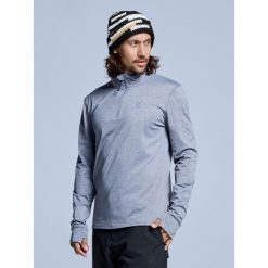 Bluza narciarska - Męska - Arctic 2.0 - Grey Melange. Szare bluzy męskie POEDERBAAS, na zimę, m, bez wzorów, z elastanu, sportowe, bez ramiączek, bez kaptura. W wyprzedaży za 177.72 zł.