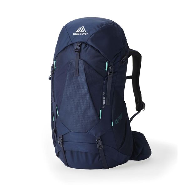 Plecak trekkingowy Gregory Amber. Niebieskie plecaki męskie Gregory, bez wzorów, z materiału. Za 826.00 zł.