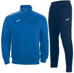 Joma Dres Joma Combi 100165.300+100285.700 niebieski M - 100165.300+100285.700. Niebieskie komplety dresowe męskie Joma, m, bez wzorów, z dresówki. Za 88.66 zł.