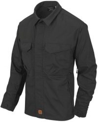 Helikon-Tex Koszula WOODSMAN® - Czarna. Czarne koszule męskie HELIKON-TEX, m, bez wzorów, bez kołnierzyka, bez ramiączek. Za 236.28 zł.