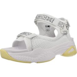 Sandały MUNICH AREIA Biały. Białe sandały damskie munich, bez wzorów, z syntetyku, bez obcasa, bez zapięcia. Za 252.50 zł.