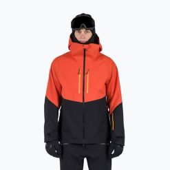 Kurtka narciarska męska Rossignol Evader. Brązowe kurtki sportowe męskie Rossignol, na zimę, m, bez wzorów, bez kaptura, narciarskie. Za 1,399.00 zł.