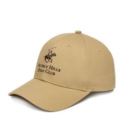 Czapka z daszkiem Beverly Hills Polo Club. Brązowe czapki damskie Beverly Hills Polo Club, bez wzorów. Za 79.99 zł.