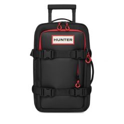 Walizka kabinowa Hunter. Czarne walizki damskie Hunter, bez wzorów. Za 399.99 zł.