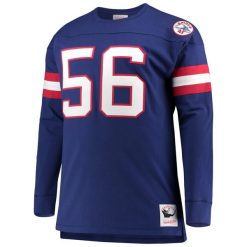 Sweatshirt Mitchell & Ness Ls New York Giants. Niebieskie bluzy męskie Mitchell & Ness, m, bez wzorów, bez ramiączek, bez kaptura. Za 498.50 zł.