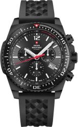 Zegarek Swiss Military Hanowa Zegarek męski Swiss Military by Chrono SM34093.05 czarny. Czarne zegarki męskie Swiss Military Hanowa, bez wzorów. Za 2,490.00 zł.