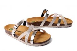 DR. BRINKMANN 700675-82 gold, klapki damskie. Żółte klapki damskie Dr. Brinkmann, na lato, bez wzorów, bez obcasa, bez zapięcia. Za 174.17 zł.