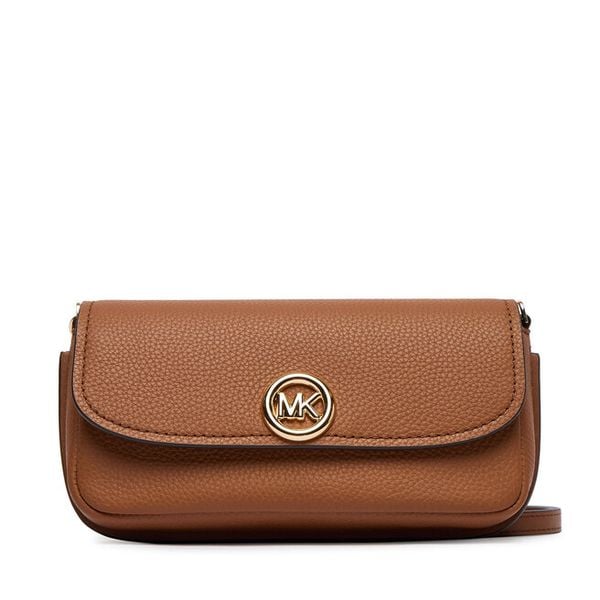 Torebka MICHAEL Michael Kors. Brązowe listonoszki damskie MICHAEL Michael Kors, bez wzorów, bez dodatków. Za 543.99 zł.