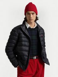 Polo Ralph Lauren Kurtka przejściowa 710940238002 Czarny Regular Fit. Czarne kurtki męskie Polo Ralph Lauren, l, bez wzorów, z syntetyku, bez kaptura. Za 849.99 zł.