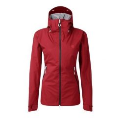 Damska Kurtka Haik 3warstwowa. Czerwone kurtki sportowe damskie Dare 2B, bez wzorów, bez ramiączek, bez kaptura, trekkingowe. Za 606.99 zł.