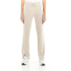 Damskie luźne spodnie dresowe Leone Winter Chic Boxing. Brązowe spodnie dresowe damskie LEONE 1947 APPAREL, bez wzorów, z dresówki, sportowe, na fitness i siłownię. Za 147.31 zł.