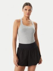 Emporio Armani Underwear Top EW002903 AF19026 O8002 Szary Slim Fit. Szare topy damskie Emporio Armani Underwear, xs, bez wzorów, z bawełny, bez kołnierzyka, bez ramiączek. Za 219.99 zł.