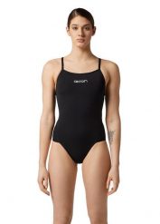 Akron Virginia Solid Swimsuit - Czarny - Rozmiar 30. Czarne stroje kąpielowe damskie AKRON, s, bez wzorów, z materiału. Za 124.21 zł.