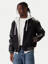 Tommy Jeans Kurtka bomber DM0DM22439 Czarny Regular Fit. Czarne kurtki męskie Tommy Jeans, l, bez wzorów, z jeansu, bez kaptura. Za 1,099.00 zł.