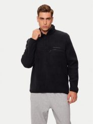 Peak Performance Polar G78899010 Czarny Relaxed Fit. Czarne bluzy sportowe męskie Peak Performance, m, bez wzorów, z polaru, bez kaptura. Za 399.99 zł.