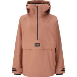 Damska kurtka narciarska Slope Ruki Lined Shell. Brązowe kurtki sportowe damskie SLOPE, na zimę, bez wzorów, bez ramiączek, bez kaptura, narciarskie. Za 607.50 zł.