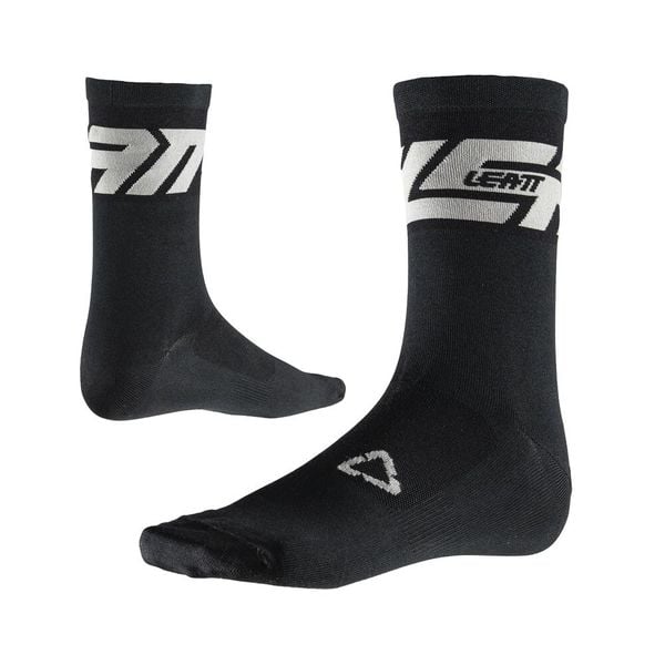 Skarpety rowerowe LEATT Socks MTB Endurance. Czarne skarpetki damskie LEATT, bez wzorów. Za 89.99 zł.
