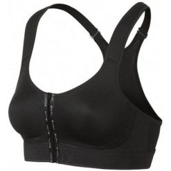 Stanik Odlo Power Front Fit Sport - Maksymalne Wsparcie i Komfort. Czarne bielizna sportowa damska ODLO, bez wzorów. Za 134.99 zł.