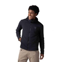 Kurtka narciarska Rossignol męska Opside Hoodie JKT czarna. Czarne kurtki sportowe męskie Rossignol, m, bez wzorów, bez kaptura, narciarskie. Za 859.99 zł.