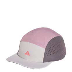 CZAPKA RUN 5-PANEL CLIMACOOL. Brązowe czapki damskie Adidas, bez wzorów, z materiału. Za 129.00 zł.