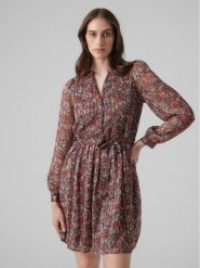 Vero Moda Sukienka codzienna Abby 10291789 Kolorowy Regular Fit. Sukienki damskie Vero Moda, na co dzień, xs, bez wzorów, z syntetyku, bez kołnierzyka, bez ramiączek, proste. Za 99.99 zł.
