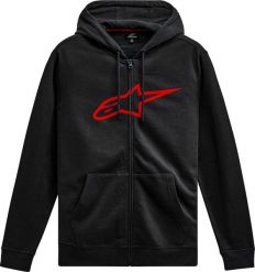 Alpinestars Bluza z kapturem ALPINESTARS AGELESS II ZIP HOODIE, Black/Red Rozmiar: L. Czarne bluzy męskie Alpinestars, l, bez wzorów, z kapturem. Za 357.17 zł.