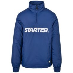 Kurtka Urban Classics starter logo 1/2 zip. Niebieskie kurtki sportowe męskie Urban Classics, m, bez wzorów, z nylonu, bez kaptura. Za 308.90 zł.