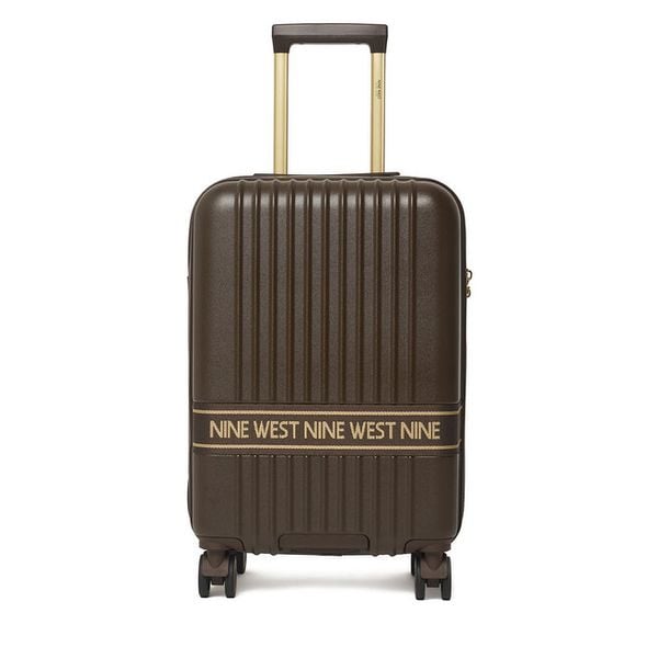 Walizka kabinowa Nine West. Brązowe walizki damskie Nine West, bez wzorów. Za 299.99 zł.