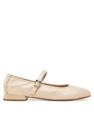 Caprice Baleriny 9-22100-44 Beżowy. Brązowe balerinki damskie Caprice, bez wzorów, ze skóry, bez obcasa, bez zapięcia. Za 274.99 zł.