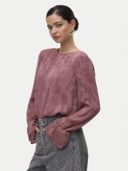 Vero Moda Bluzka Mishi 10335512 Różowy Regular Fit. Czerwone bluzki damskie Vero Moda, l, bez wzorów, z syntetyku, bez kołnierzyka, bez ramiączek. Za 169.99 zł.