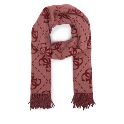 Szalik Guess. Czerwone szaliki damskie Guess, z aplikacjami. Za 234.99 zł.