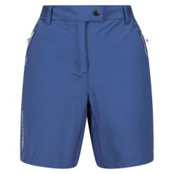 Damskie Szorty Mountain II. Niebieskie szorty damskie Regatta, bez wzorów, sportowe. Za 71.99 zł.