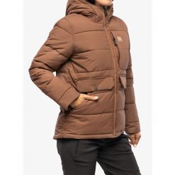 Kurtka ocieplana damska Carhartt Relaxed Fit Montana Insulated Jacket. Brązowe kurtki sportowe damskie Carhartt, m, bez wzorów, bez ramiączek, bez kaptura, trekkingowe. Za 644.99 zł.