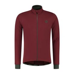 Kurtka rowerowa męska Rogelli ESSENTIAL softshell. Czerwone kurtki męskie Rogelli, m, bez wzorów, z softshellu, sportowe, bez kaptura. W wyprzedaży za 225.00 zł.