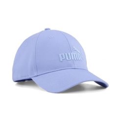 Czapka z daszkiem Essentials Elevated PUMA. Fioletowe czapki damskie Puma, bez wzorów, sportowe. Za 89.00 zł.