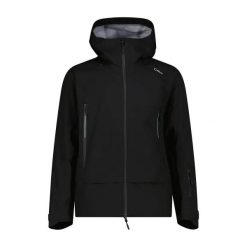 Kurtka wodoodporna z kapturem CMP Unlimitech 3-layer. Czarne kurtki męskie CMP, l, bez wzorów, z kapturem. Za 790.50 zł.
