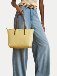 LAUREN RALPH LAUREN Torebka 431916737046 Żółty. Żółte shopperki damskie Lauren Ralph Lauren, bez wzorów, z materiału, bez dodatków. Za 609.99 zł.