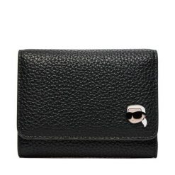 Portfel KARL LAGERFELD. Czarne portfele damskie KARL LAGERFELD. Za 419.99 zł.