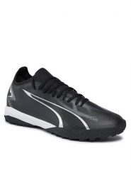Puma Buty do piłki nożnej Ultra Match Tt 107521 02 Czarny. Czarne buty sportowe męskie Puma, bez wzorów, ze skóry, bez zapięcia. Za 259.99 zł.
