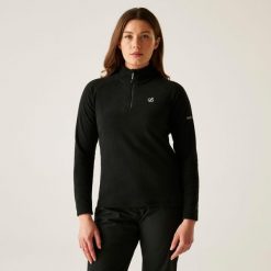 Bluza turystyczna damska Freeform II. Brązowe bluzy damskie Dare 2B, bez wzorów, z polaru, bez ramiączek, bez kaptura. W wyprzedaży za 79.99 zł.