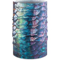 Komin na szyję - Bandana BUFF Coolnet UV® Licenses Deyoung. Żółte szaliki męskie Buff, bez wzorów, z elastanu. Za 49.99 zł.