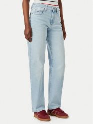 Tommy Jeans Jeansy Kira DW0DW23106 Niebieski jasny Slim Fit. Niebieskie jeansy damskie Tommy Jeans, bez wzorów, z jeansu. Za 409.99 zł.