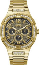 Zegarek Guess Zegarek męski Guess GW0576G2 CYRKONIE złoty. Żółte zegarki męskie Guess, z aplikacjami, złote. Za 999.00 zł.