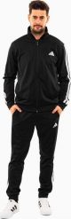 Dres męski adidas Sportswear Basic 3-Stripes Tricot czarny JI8858 XL. Czarne komplety dresowe męskie Adidas, m, bez wzorów, z dresówki. Za 261.98 zł.