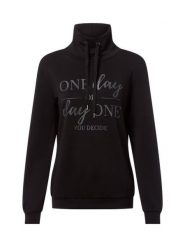 Soyaconcept® Bluza banu Kobiety czarny, S. Czarne bluzy damskie s, bez wzorów, z syntetyku, bez ramiączek, bez kaptura. Za 169.95 zł.