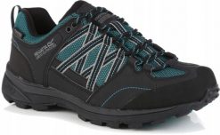 Buty trekkingowe damskie Samaris Low II Regatta. Czarne obuwie trekkingowe damskie Regatta, z materiału, bez zapięcia. Za 339.99 zł.