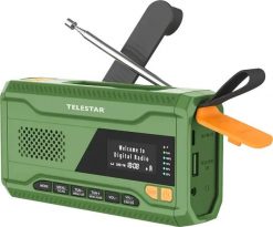 Radio Renkforce Telestar Top Nr 5 DAB+/UKW radio awaryjne zielony. Zielone radia Renkforce. Za 154.05 zł.